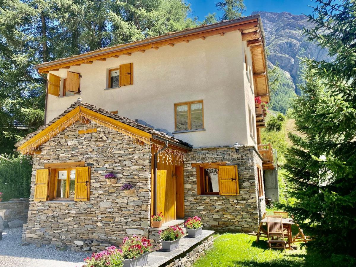 Chalet des Cocales Résidence Séjour et B&B - Appartement Pin Cembro Bessans Exterior foto
